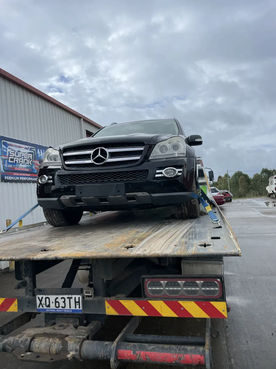 Mercedes SUV loaded for cash for cars removal
